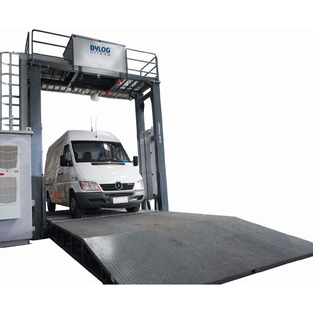 Dysafe Cargo compact van - Macchinari raggi X sicurezza